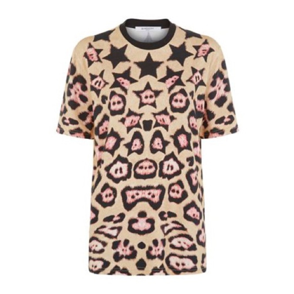GIVENCHY Jaguar Star Oversized Short Sleeve Tee Rare Designer T-Shirt